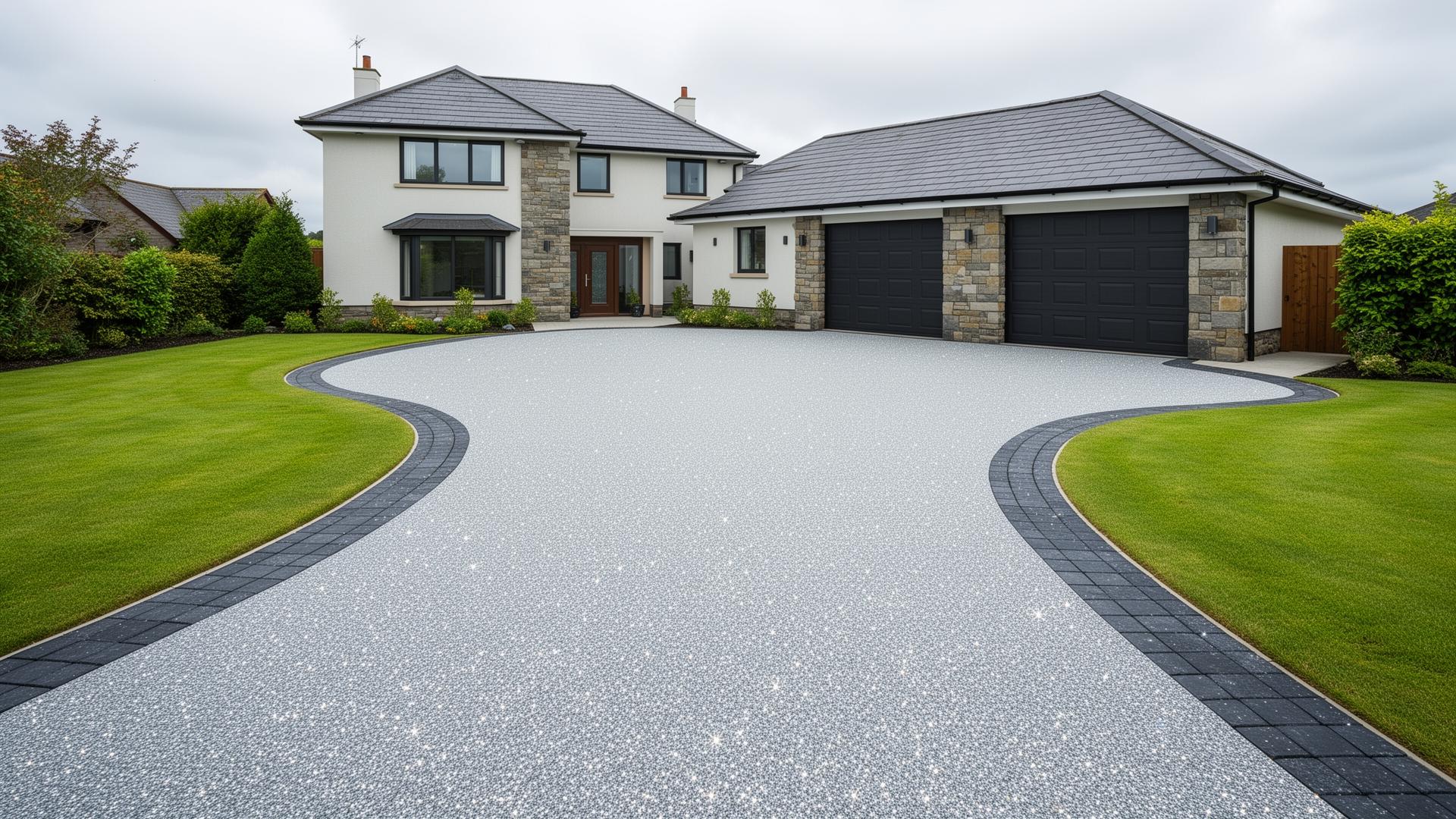 Block-Paved Driveway