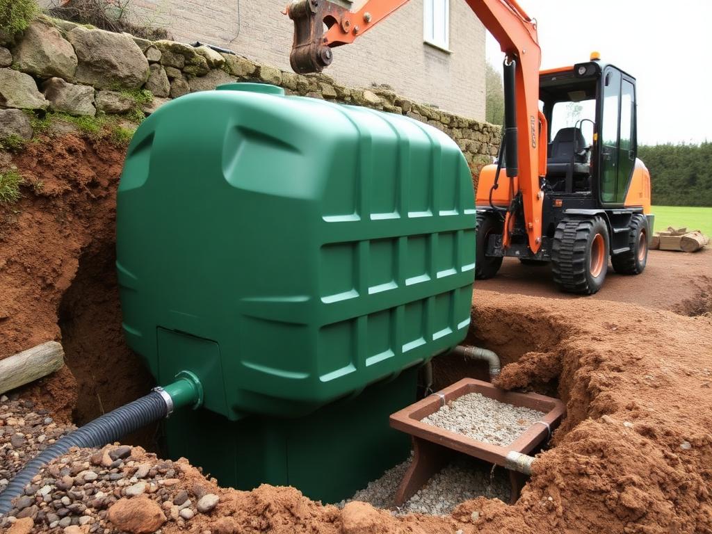 Septic Tanks project by SSW Construction — Rural installation